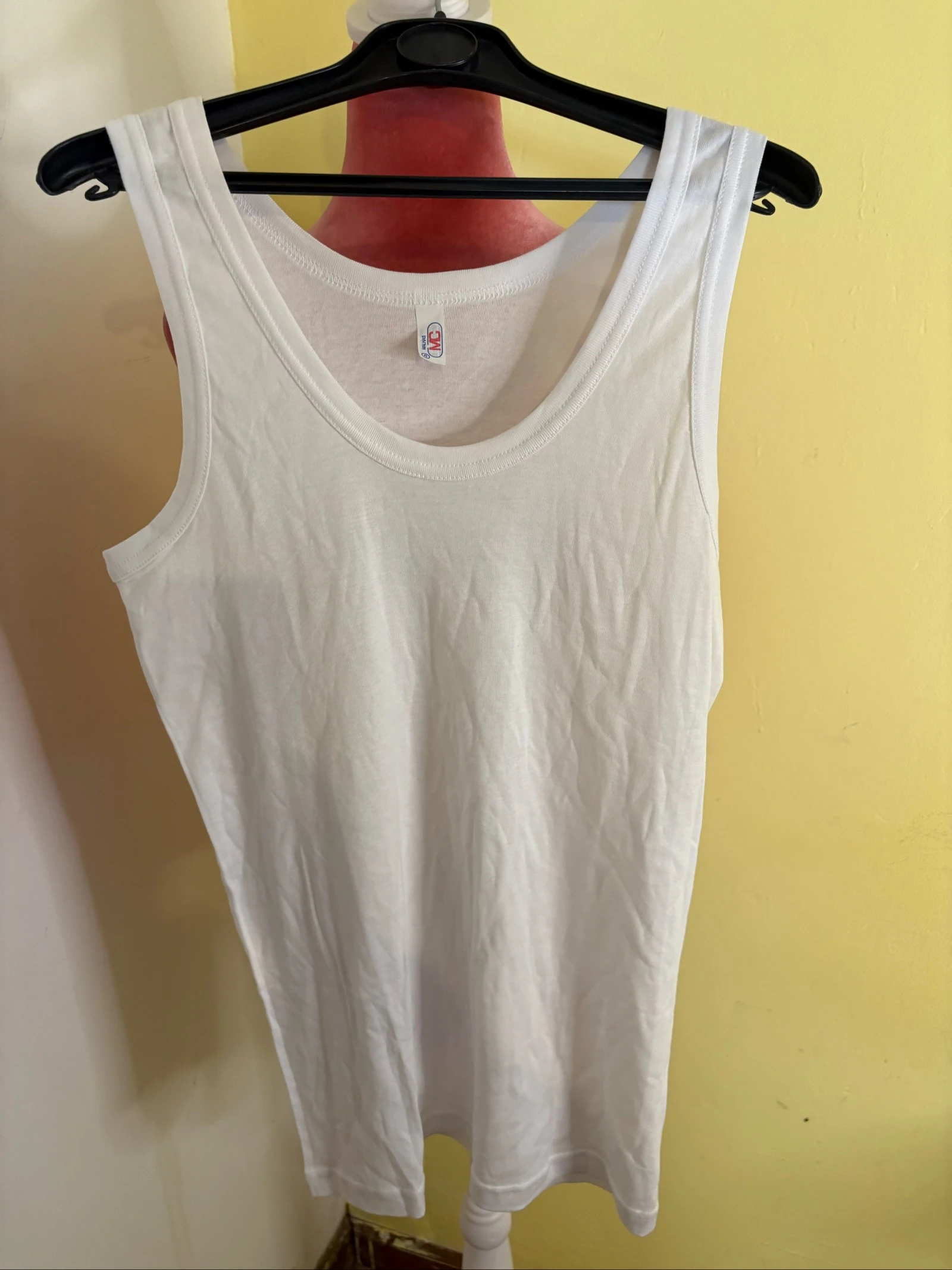 Basic White Tank Top – photo 3